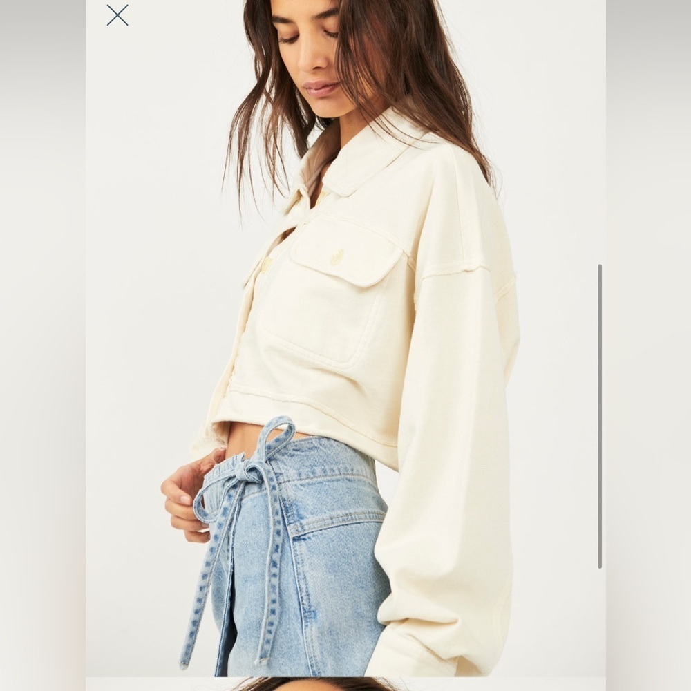 Free People Saturday Shirt Jacket - Picture 2 of 9